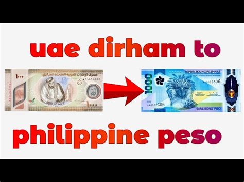 AED to PHP: Convert United Arab Emirates Dirhams to Philippine .